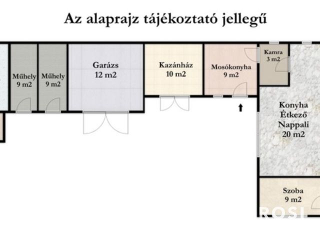 Fiatalos, tégla családi ház Jaminában